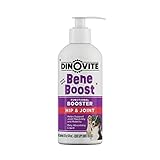 Dinovite BeneBoost Hip & Joint Liquid Topper for Dogs, Dog Joint Supplement with Glucosamine, Chondroitin, MSM & Hyaluronic Acid, Dog Mobility Support, Bacon Flavor, 6 fl oz
