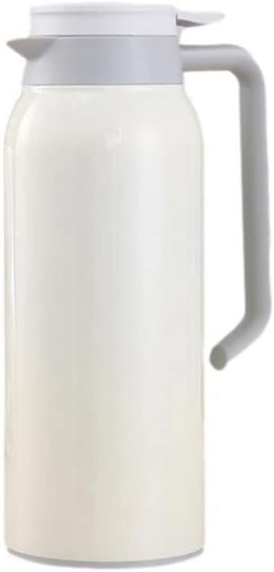 1.5 L Thermal Insulation Pot Portable Layer Heat Kettle Coffee Tea Pots Vacuum Flasks Glass Liner Bottle(D)