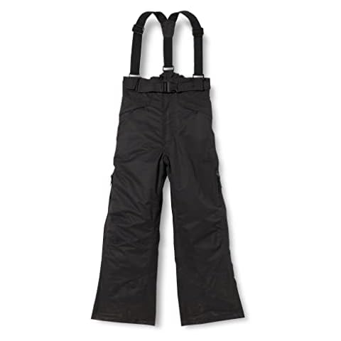 Trespass Marvelous - Mono de esquí acolchado impermeable con ventilación lateral y polainas tobillo para niño Cover