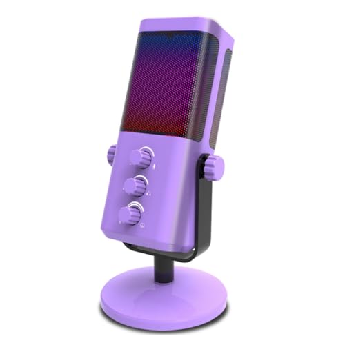 Microphone RVB enregistrement streaming réduction bruit pour vidéo ASMR
