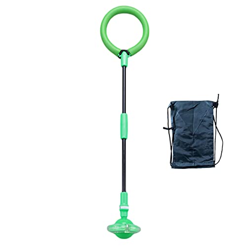 Hukermoon Caviglia Di Salto Della Bambini Palla Per Caviglia, Anello Di Salto Lampeggiante Della Caviglia, Palla Di Salto Alla Caviglia, Pieghevole Palla Per Saltare, Versione Migliorata (Blu - 10