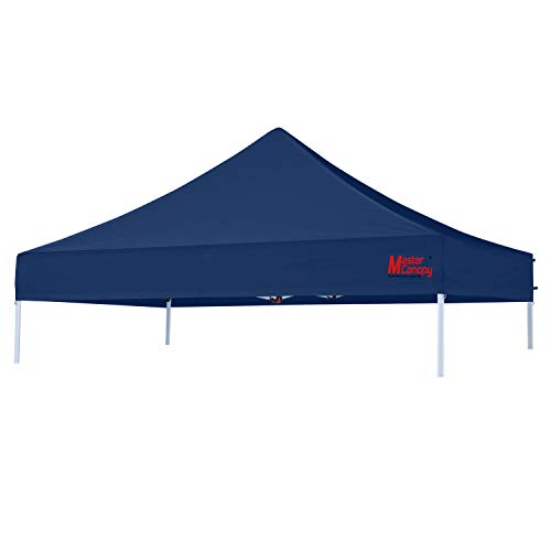 Image of MASTERCANOPY 10x10 Replacement Pop Up Canopy Top for Kingkong Frame Navy Blue