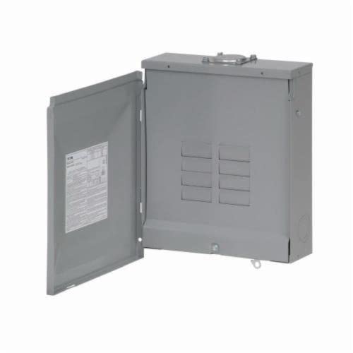 Cutler-Hammer BR612L125RP Single Phase Type BR Main Lug Load Center, 120/240 VAC, 125 A, 12 Pole, 10 kA Interrupt
