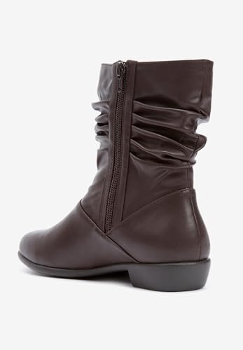 Comfortview Women's Plus Size Madison Bootie2