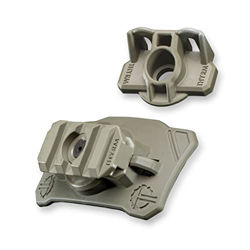 Thyrm VariArc-VS Helmet Mount, Universal Helmet Compatibility, Adjustable for attaching Light to Picatinny Rail or Scout Mount, Made in USA (Ranger Green)