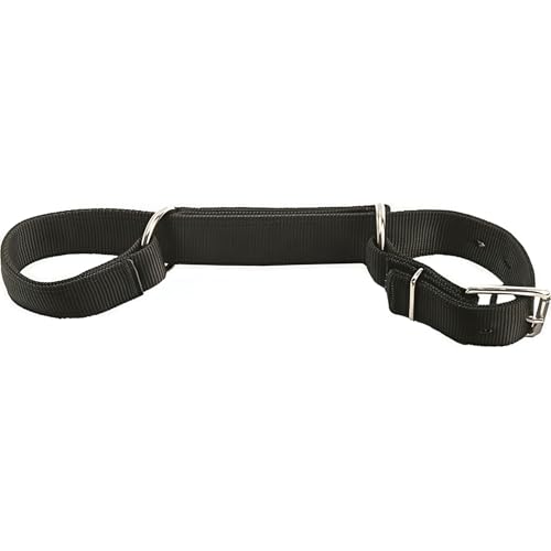 Hobble en nylon noir pour entrave et éducation des chevaux