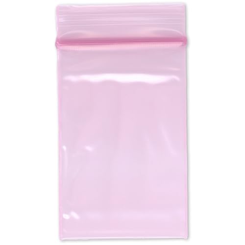Plymor 2 x 3 Anti-Static Zipper Plastic Bags (100-Pack)