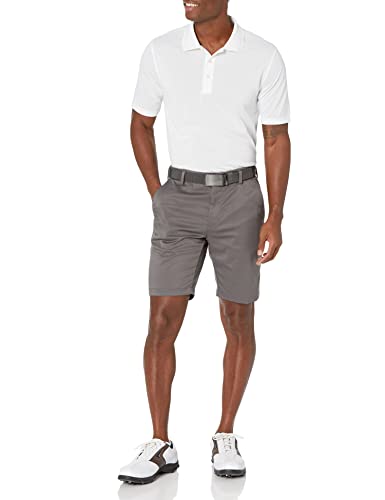 Amazon Essentials Men's Regular-Fit Quick-Dry Golf Polo Shirt (Available In Big & Tall), White, Large #TOP6