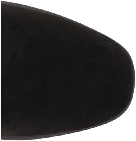 Dr. Scholl's Womens Ride Away Block Heel Bootie Black Fabric 6 M | Image 4