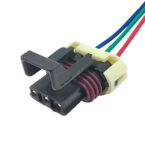 Conector sensor temperatura 3P con cables estancos para reparación de enchufe de coche