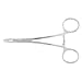 Miltex MH8-15TC MeisterHand Olsen-Hegar Needle Holder with Suture Scissors, Serrated, Tungsten Carbide Jaws, 14 cm Length