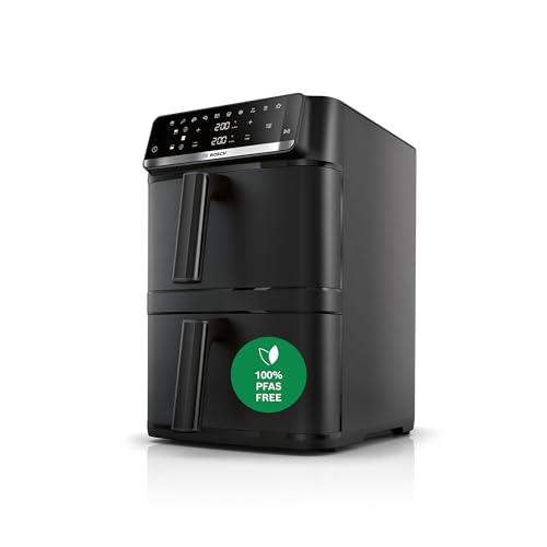 Bosch Series 6 Air Fryer XXL Double Stack 12L Capacity MAFD661B0G Black