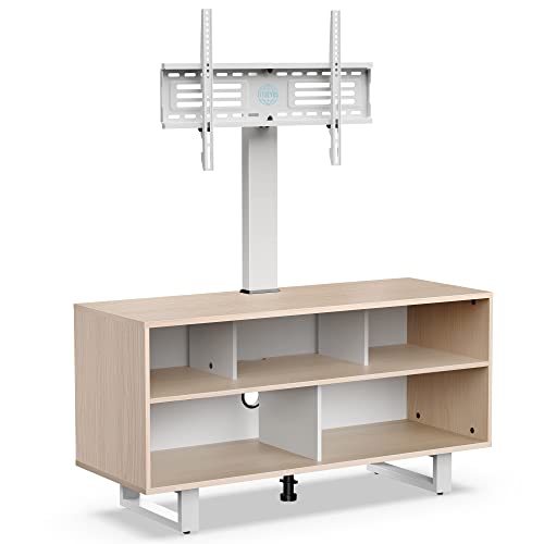 FITUEYES TV Stand with Mount for 3270 inch TVs, Entertainment Center