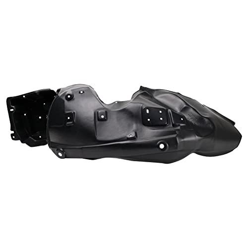 Image of TRQ Front Inner Fender Liner Set Compatible with 2003-2011 Ford Crown Victoria Mercury Grand Marquis 2003-2004 Marauder FO1248122 FO1249122