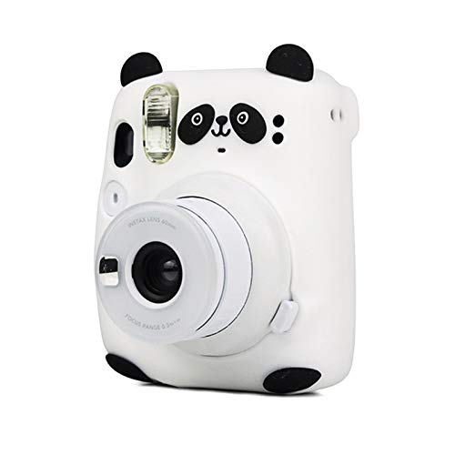 puseky Funda Protectora de Silicona Suave Compatible con cámara Fujifilm Mini 11, Panda, Talla única Cover