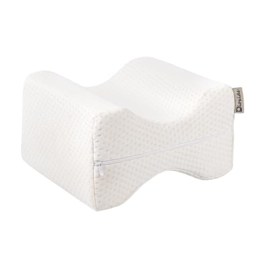 Dioxide Almohada ortopédica para Rodilla, cojín ergonómico para Caderas, Espalda, piernas, Rodillas, elección Ideal para Dormir en el Lateral