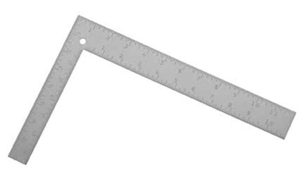 45-912 Metric/English Steel Carpenter'S Square, Pack Of 1