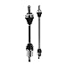 MAXFAVOR CV Axle Joint Shaft Assembly Front Left Right Pair Set of 2 Premium CV Joint Replacement for Honda Accord EX EX-R LX SE Auto Trans 2.3L not 3.0L 1998 1999 2000 2001 2002