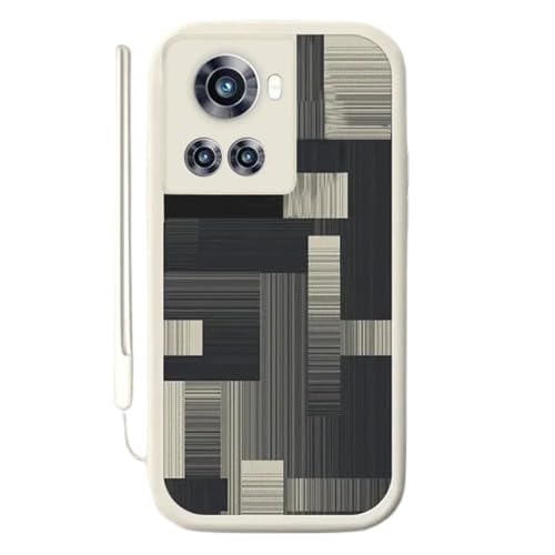 MILLION CASES® Back Cover Case for OnePlus 10R Soft TPU Shockproof Protective Classic Pattern Leather Case(White) (B0D9QRWQ59) Amazon Price History, Amazon Price Tracker