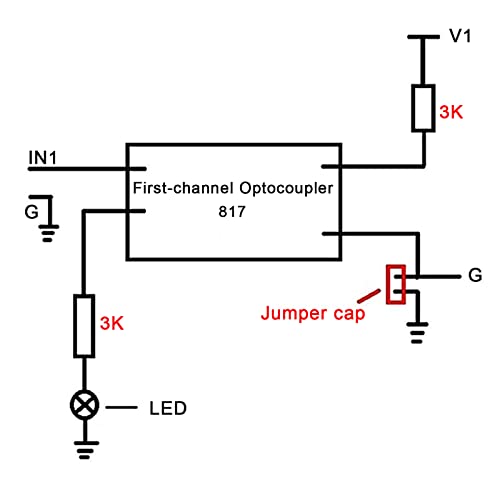 Alinan 4Pcs 4Ch Optocoupler Pc817 4 Channel Isolation Board Voltage Converter Adapter Module 3.6-30V Driver Photoelectric Isolated Module thumb #3