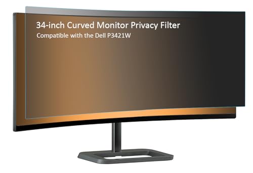 Photodon 2-Way Privacy Filter for the Dell P3421W 34-inch with Installation and Care Kit