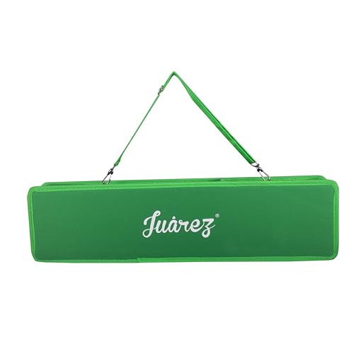 Image of Juarez 37 Key Melodica JMLD37GR Musical Instrument Soprano Air Piano Keyboard Pianica with Carrying Bag, 1 Soft Long Tube, 1 Mouthpiece, Wipe Cloth, Green
