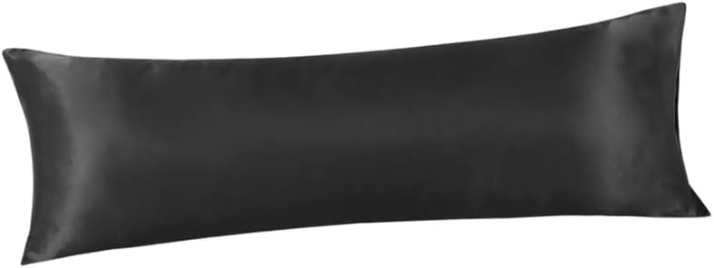 HBJWOV Silk-Satin Cooling Body Box Breathable Smooth Bedding Protection(D)