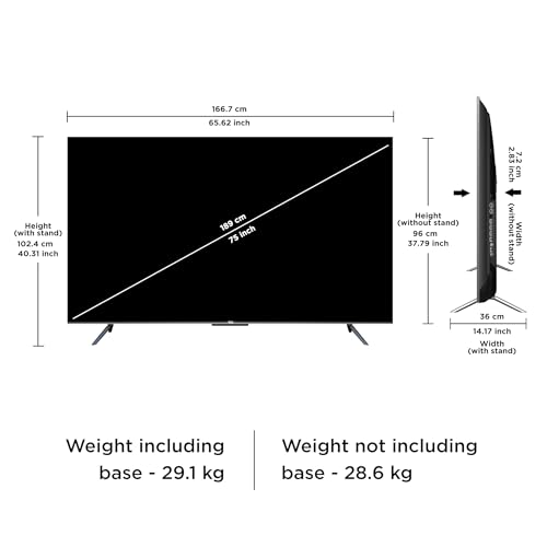 TCL 75C755 Mini LED TV - Image 4 of 5