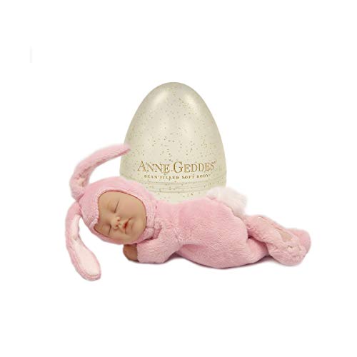 Anne Geddes Baby Häschen Rosa im Glitzerei