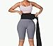 Shapebird Tummy Wrap Waist Trainer, Sauna compression Trimmer belt for abdominal support, Waist Cincher Belt for Women -One Size Fit All Black'