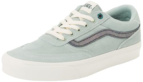 Vans Brooklyn LS Damen-Sneaker, Grau Olivgrün, 39 EU, Grau/Olivgrün, 39 EU