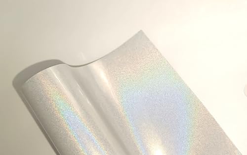 Film covering blanc brillant holographique pour personnaliser sa voiture