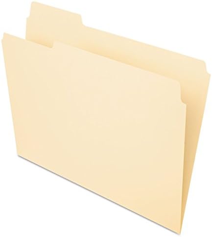 Pendaflex Essentials File Folders, Letter Size, 1/5 Cut, Manila (752 1/5), 8.5" x 11", 100 per Box image 4