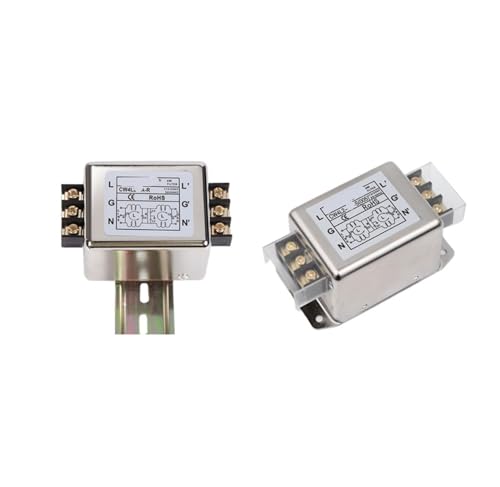 Filtre anti-interférence monophasé contre les parasites AC 220V