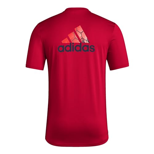 Image of adidas Men's Inter Miami CF Local Pop Short Sleeve Pre-Game T-Shirt