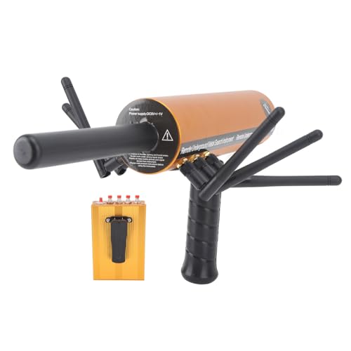 Lwuey Metal Detector Pinpointer, Fully Waterproof Handheld Pin Pointer Wand High Accuracy Professional Search Treasure Pinpointing Finder Probe 30m Depth 1200m Range 6 Antenna Accurate