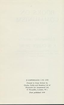 Hardcover Books on Communism [Unknown] Book