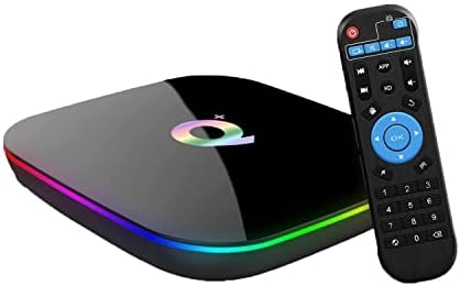 Android TV BOXQ PLUS Android 10.0 TV BOX 4GB RAM/32GB ROM H616 Quad-Core Supporto 2.4Ghz WiFi 6K HDMI DLNA 3D Smart TV BOX