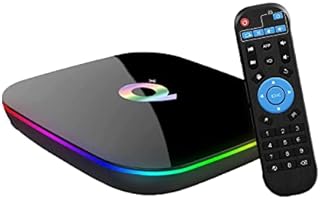 Android TV BOXQ PLUS Android 10.0 TV BOX 4GB RAM/32GB ROM H616 Quad-Core Supporto 2.4Ghz WiFi 6K HDMI DLNA 3D Smart TV BOX