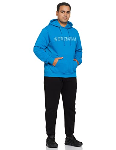 Image of Amazon Brand - Symbol Men's Cotton Blend Hooded Neck Regular Fit Sweatshirt