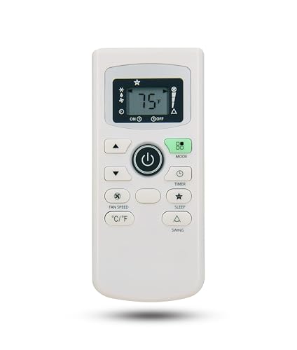 Télécommande de rechange pour climatiseur portable BPACT12WT