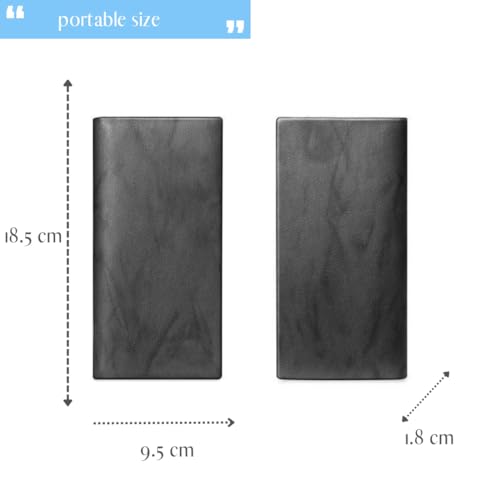 Personalized Long Slim Wallet For Men - Custom Men's RFID Blocking Trifold Wallets - Engraved Christmas & Birthday Gifts4