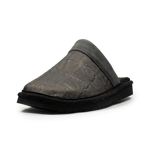 Image of ARIAT Men's 2842 Silversmith Outdoor Indoor Western Suede Foam Cushioned Square Toe Slipper