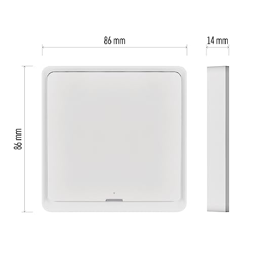 Interrupteur de scène ZigBee EMOS GoSmart portable avec affichage LED