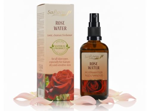Agua de rosas hidrolato 100 ml – Rosa Damascena – Tónico facial natural