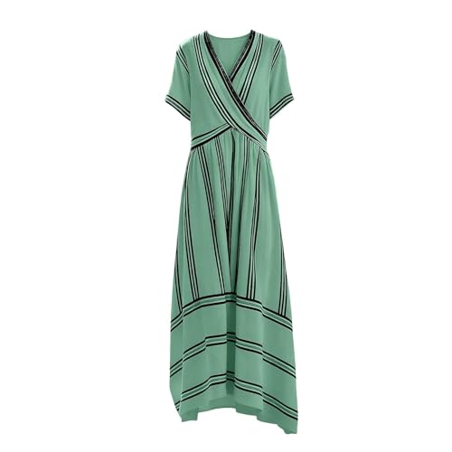 Robe de printemps décontractée à rayures pour savourer les beaux jours - 4