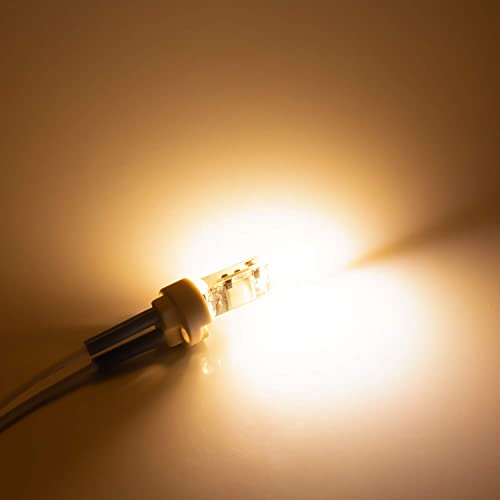 DiCUNO G4, GU5.3 Bi-Pin Ceramic Base Socket, MR16, MR11 Halogen Incandescent LED Bulb Holder Wire Connector (20pcs)