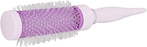 Cepillo redondo rizado, cepillo redondo mujeres hogar barril cepillo de pelo herramienta de peinado para secado por soplado curling alisado púrpura (34#) Durabilidad
