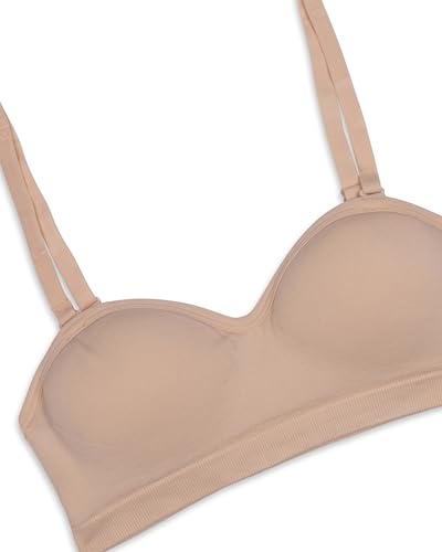 Maidenform Girls' Seamless Molded Cup Hybrid Strapless Bandeau Bra2