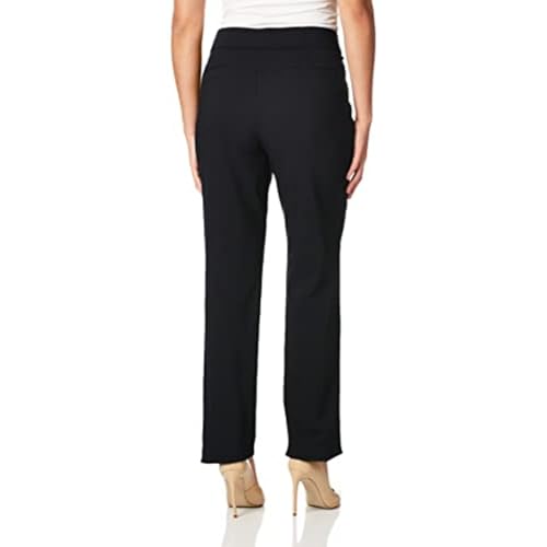 Briggs New York Women's Super Stretch Millennium Welt Pocket Pull on Career Pant (Average & Short & Tall Length)3
